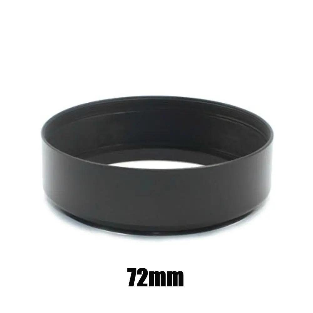 40.5/43/46/49/52/55/58/62/67/72mm Metal LENS HOOD for Canon for Nikon Camera Accessories Universal Sunshade