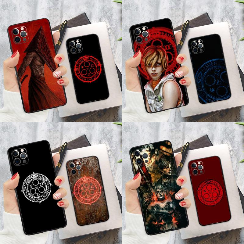 Halo of the Sun Silent Hill Phone Case For iPhone 15 14 13 12 11 16 Pro Max Plus Mini 7 8 X XS Max XR Back Cover Shell