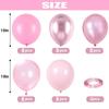 Pearl Powder Confetti Metal Latex Balloons Wedding Decoration Pink Globos New Year Birthday Party Baby Shower Anniversary Decor