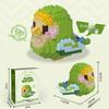 Le Cross-border High Meng Lan Giant Panda Building Blocks - Tiny Educational Toy for June 1st Children's Day