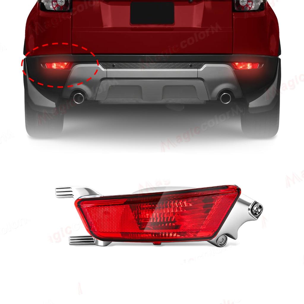 For Land Rover Range Evoque 2011 2012-2018 Rear Bumper Brake Light Reflector Fog Lamp Stop Lamp With Bulb LR025148 LR025149
