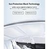 Car Sunroof Insulation Roof Visor For Volkswagen VW Tiguan 5N 2010~2017 16 Anti-UV Electrostatic Adsorption Sky Curtain Sunshade