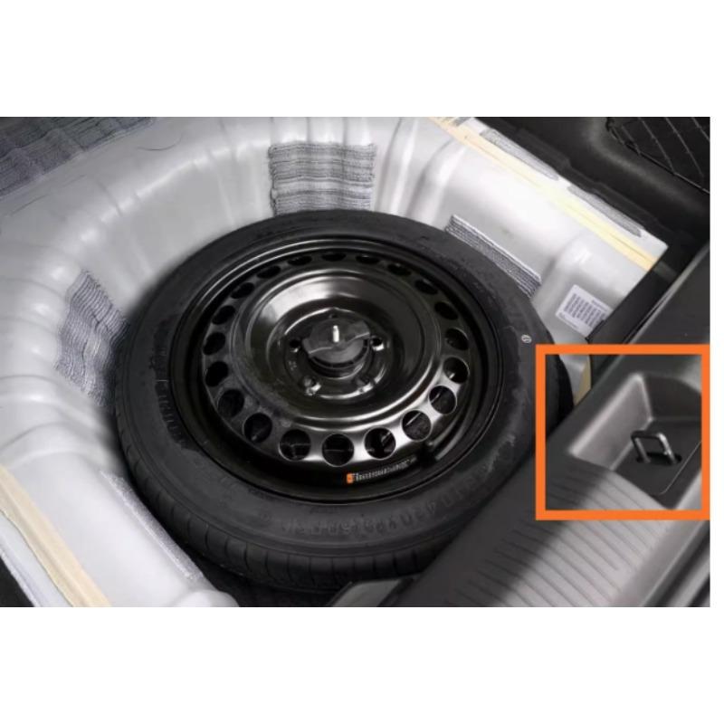 Black Trunk Luggage Compartment Locking Column Tailgate Latch Cover Panel Decoration Plate Automobile Part for Buick Regal 2017-