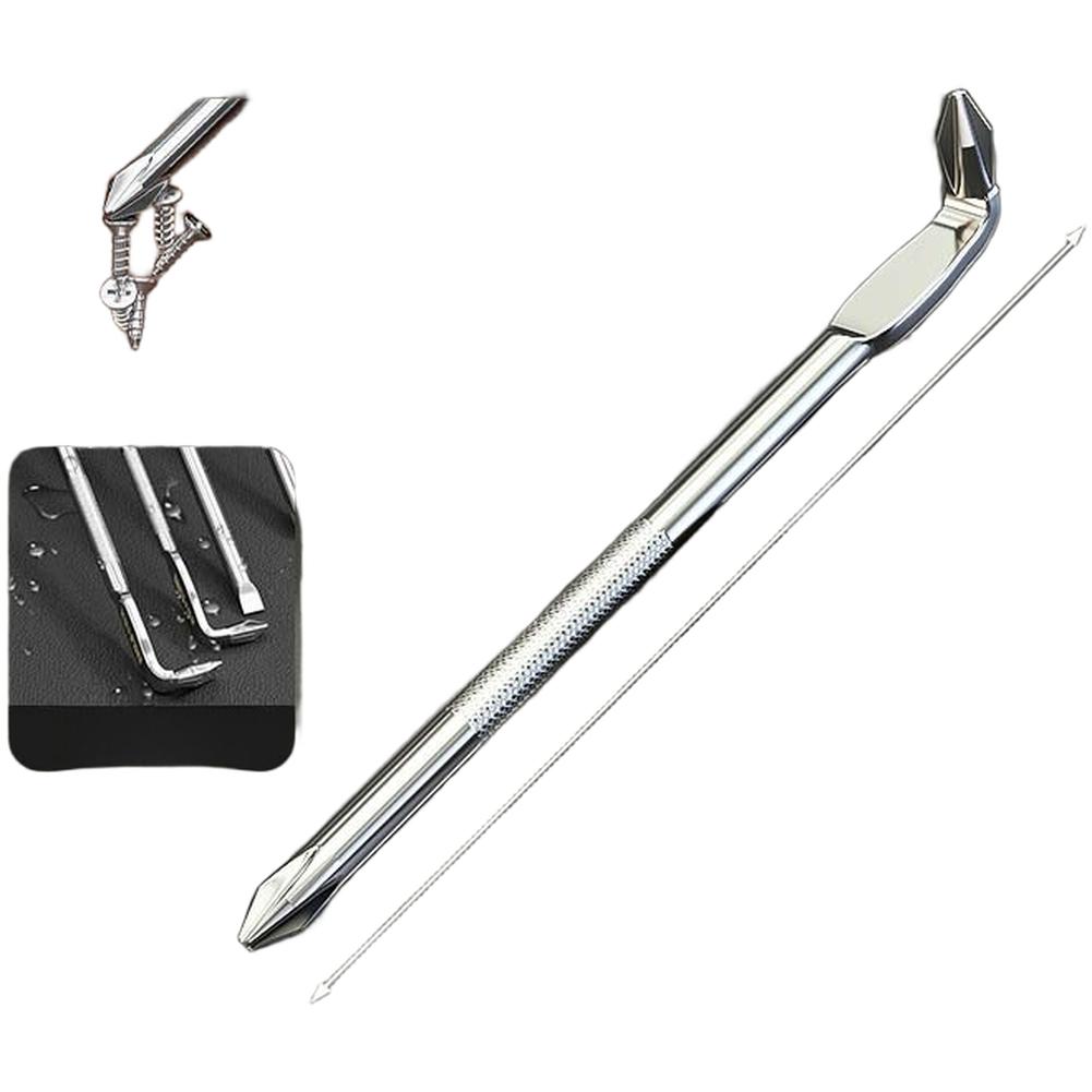 90 Degree Angled Head L Shape Screwdriver Magnetic Screwdriver Flat Bend Design