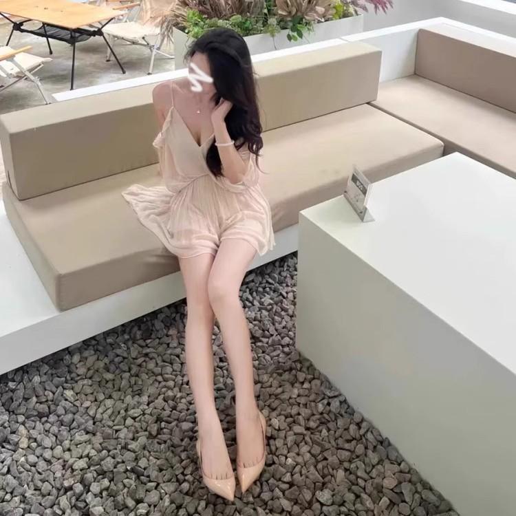 Lan Cabinet Edition 2025 New French Nude Inner Height Increase Pointed Head Flat Bottom Shallow Mouth Temperament Versatile Commuter Single Shoes Wome