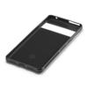 Case for Google Pixel 7,Pixel 7a,Pixel 7 Pro,Pixel 8,Pixel 8 Pro.Carbon Fiber PU Splicing Fine Grain PU Paired with Red Vertical Stripes Phone Case