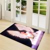 Angel White Dress Carpet Rug Soft Washable Antislip Home Living Room Sofa Mats Personalized Christmas Rug