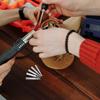 5Pcs Soldering Iron Tips Set High Thermal Conductivity Welding Tips Replacement for Electronics Repair Welding Accessories