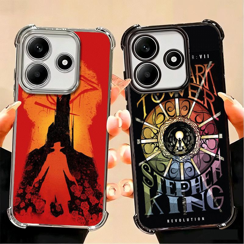 Stephen King The Dark Tower Soft Phone Case For Xiaomi Poco X7 X8 Pro Max X6 X5 X3 F8 Ultra F7 M8 M7 M5S Redmi 15C 15A 15 14C 13