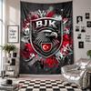 Beşiktaş FC Wall Tapestry Home Decor Wall Hanging Cloth for Bedroom Living Room Background