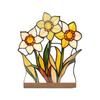 Acrylic Catholic Statue Desktop Decoration Religious Gift for Home Church Display Feature High Transparency Durable Portable Construction