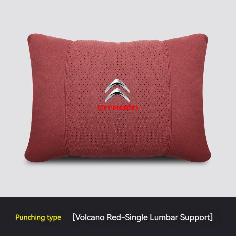 Car Headrest Cover Seat Head Rest Neck Pillow Protector For Citroen DS 3 C4 C3 C5 Aircross Berlingo Celysee Cactus Picasso Saxo