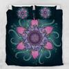 Printed California King Bedding Sets American Style Bed Conforter Set Bohemia Customize DropShip Women Home Textiles Flowers
