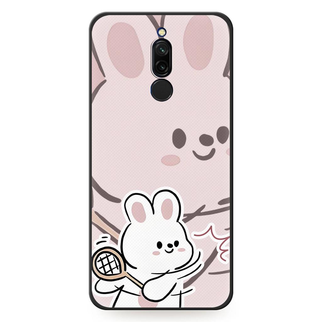 Coque de téléphone antichoc pour couple pour Xiaomi Redmi 8 Pochette de téléphone protectrice anti-poussière Étui souple Enveloppement complet TPU Design tendance