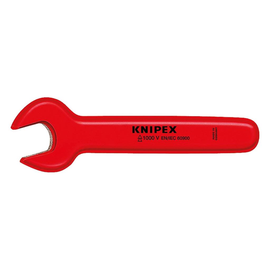 KNIPEX Insulated Open-End Wrench, 14mm, 980014