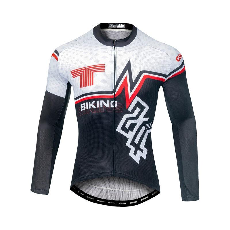 Men Long Sleeve Bicycle Cycling Sets Anti-sweat Ridng Clothing Suits 3D Padding Cushion Cycling Jerseys