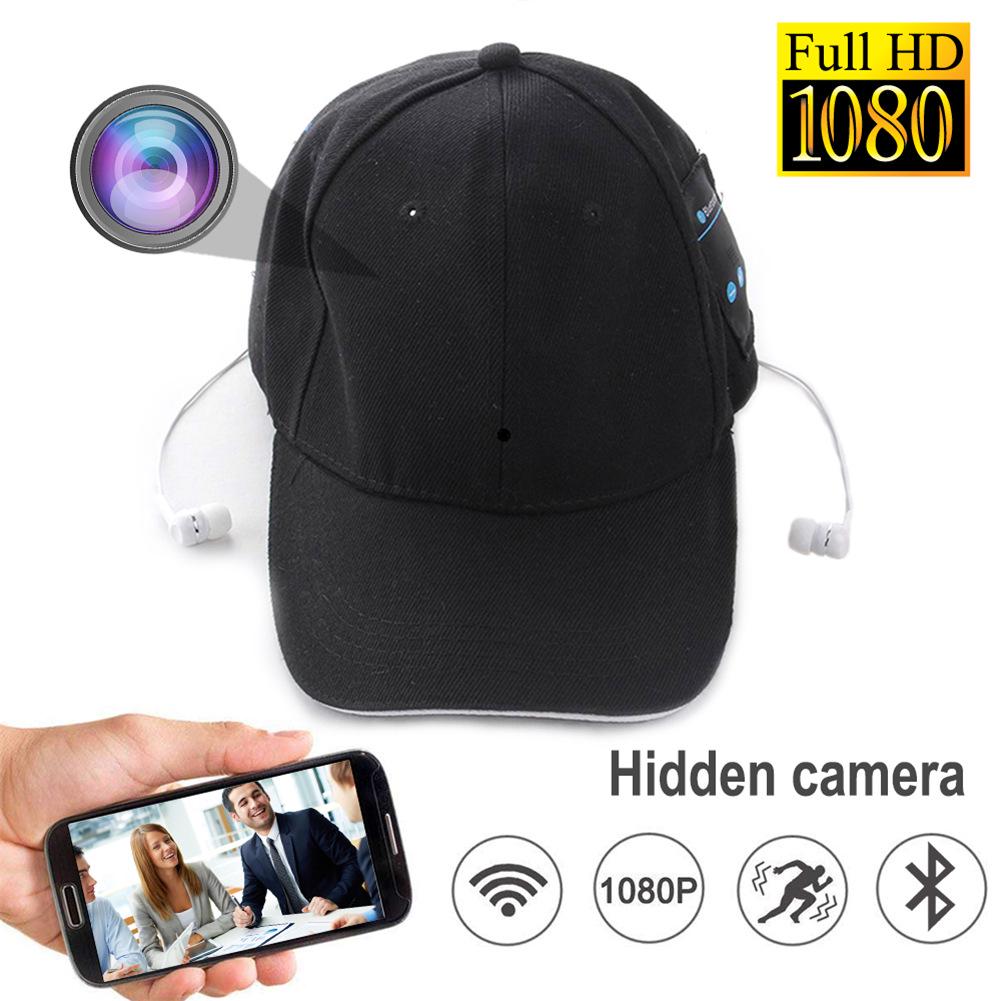 Buy WiFi Remote HD 1080P Hidden Camera Bluetooth Headset Wireless Music ...