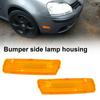 2pcs marker lateral Light Accesorii pentru carcasă Înlocuire portabilă de bara de protecție frontală BUMPER BUME DE TRANARE 5K0945071 5K0945072 pentru VW Golf 6 Mk6 09-13 SUA