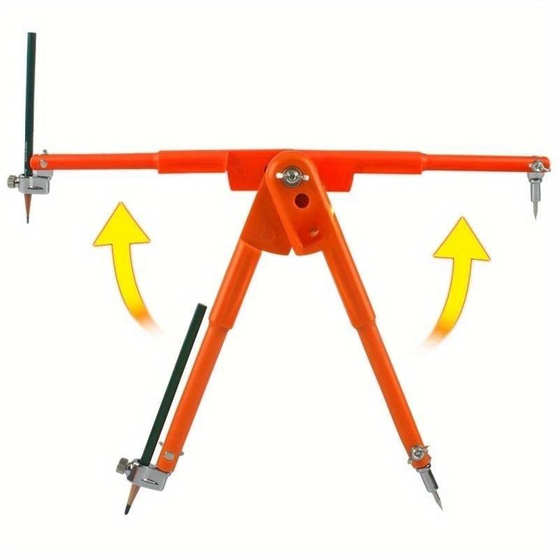 Carpenter Pencil Compasses Large Diameter Adjustable Dividers Marking Scribing Accurate Measurements for Woodworking