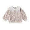 Romantic Flower Pattern Sweatshirt  36115 334 05 