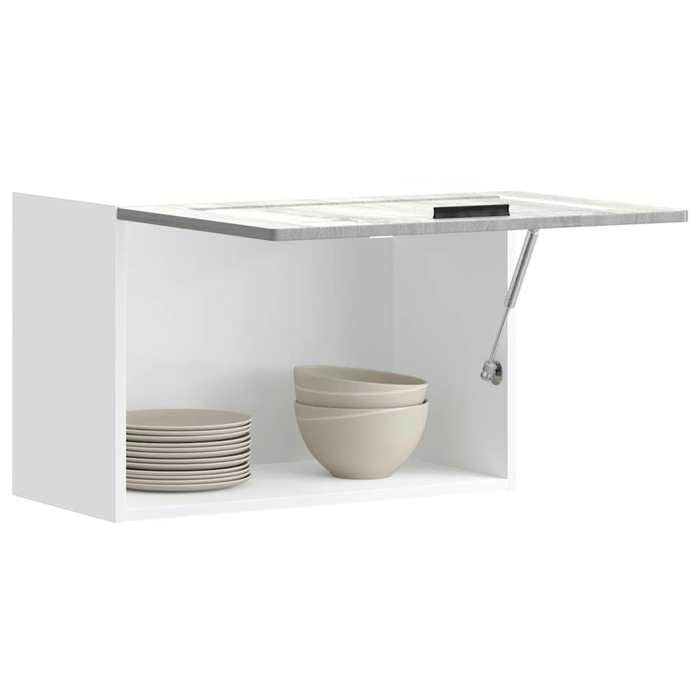 VidaXL Kitchen Wall Cabinet Porto Sonoma Grey Engineered Wood, Kitchen Wall Unit, Cabinet for Kitchen Wall, 854083