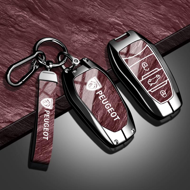 Car Smart Remote Key Case Cover Protector Holder B Shell For Peugeot 407 207 3008 208 308 2008 307 508 5008 301 206 Accessories