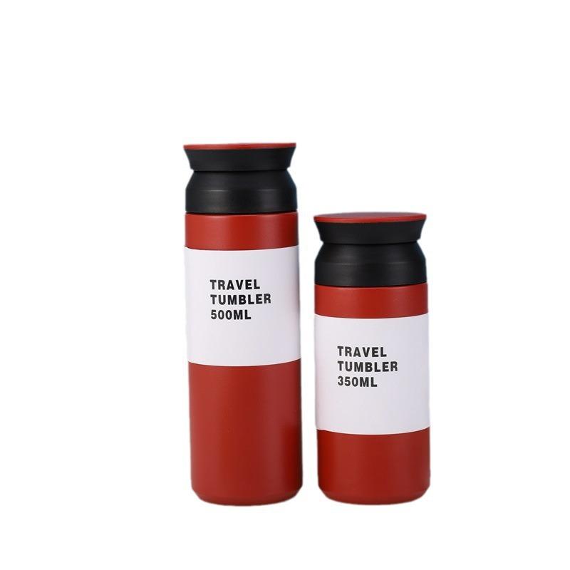 Edelstahl Vakuumbecher Student Outdoor Tragbar Element Tasse Herren und Damen Tragbarer Kaffeebecher