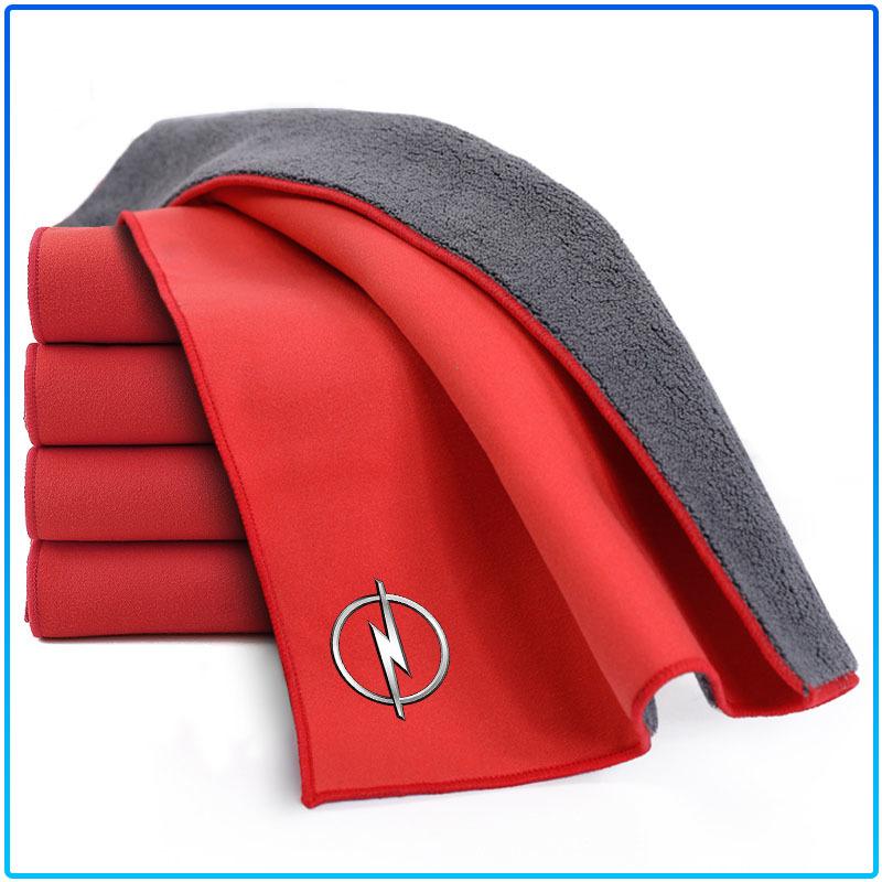 Car Cleaning Soft Brush Car Wash Towel Microfiber Cleaning Rag Cloth For Opel Astra h j k g Insignia Vectra c Corsa c Zafira b etc