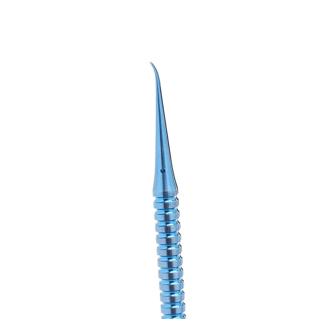 Techrebal 12A Titanium Precision Curved Tweezers