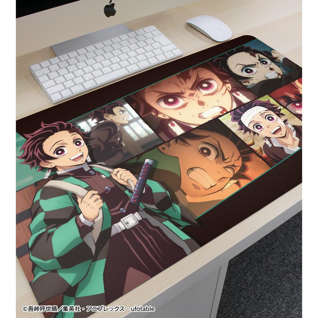 Kimetsu No Anime Tanjiro Kamado Scene Desk Mat "Demon Slayer Yaiba" Multi-Purpose