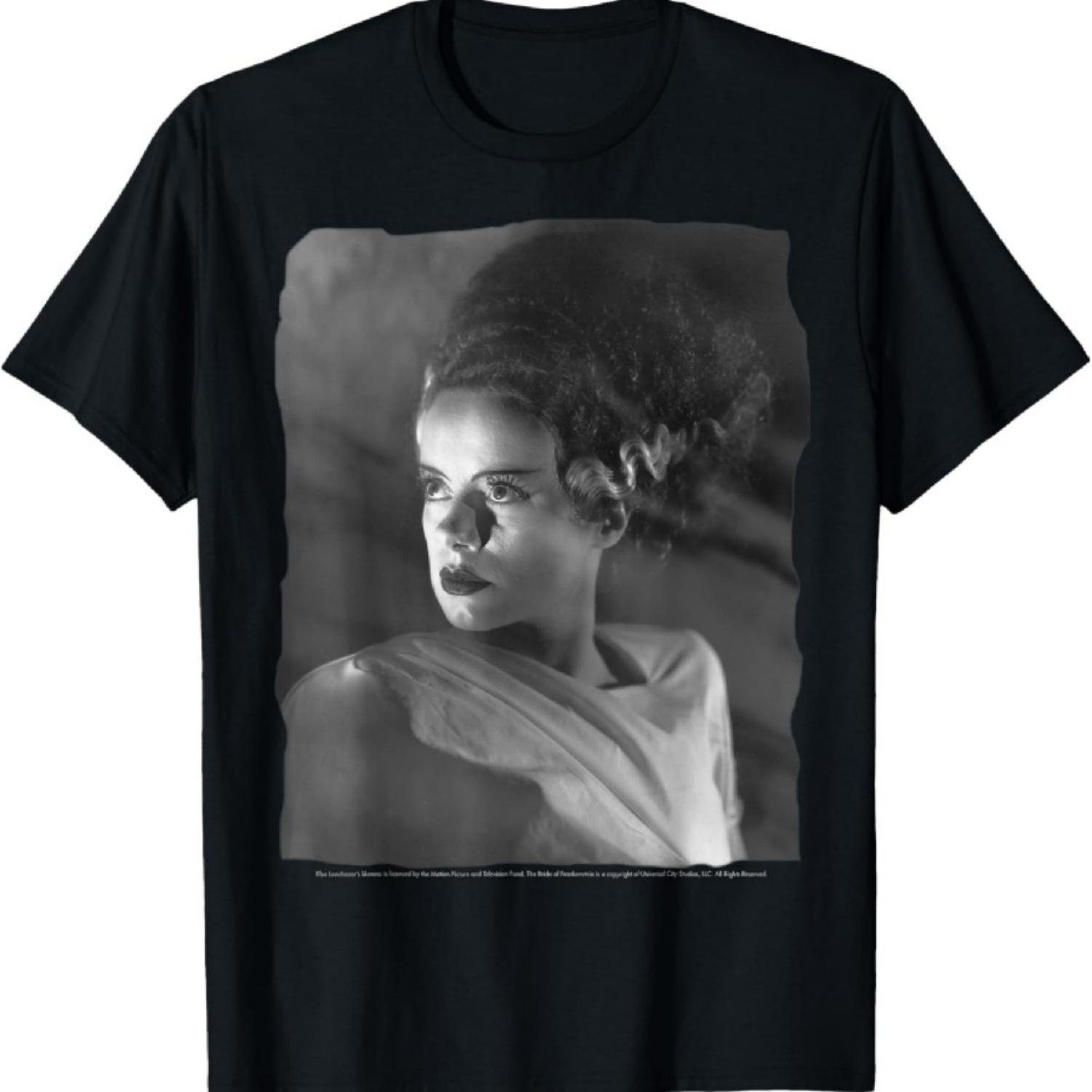 

Bride Of Frankenstein Classic Portrait T-Shirt XXXXXL чорний