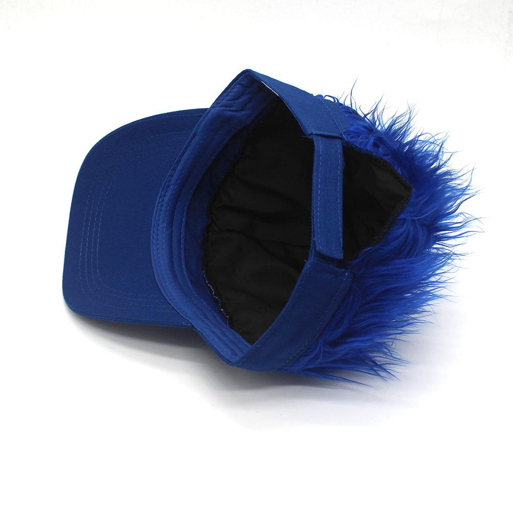 Cartoon funny personality versatile wig hat baseball cap holiday dress up travel duckbill hat