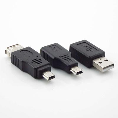 Mini usb b 2.0 A samice samec 5 pin na USB mini 5pin B A samice jack USB 2.0 konvertor konektor adaptér M/F prodlužovací zástrčka kabel