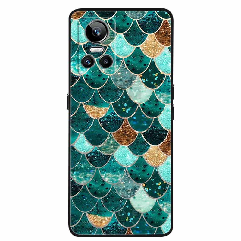 For Realme GT Neo3 5G Case Silicone Soft Wolf Lion Funda Coque for Realme GT Neo 3 Protective Bag GT Neo3 150W Phone Covers Capa