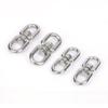 1Pcs 4mm 5mm 6mm 8mm 8 Ring Hook 304 Stainless Steel Marine Anchor Swivel New Carabiner Clasp