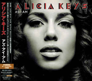 

CD ALICIA KEYS - As I Am BVCP280901 BMG, J Records 2007 Japan ObiRap & Hip-Hop/R&B Used