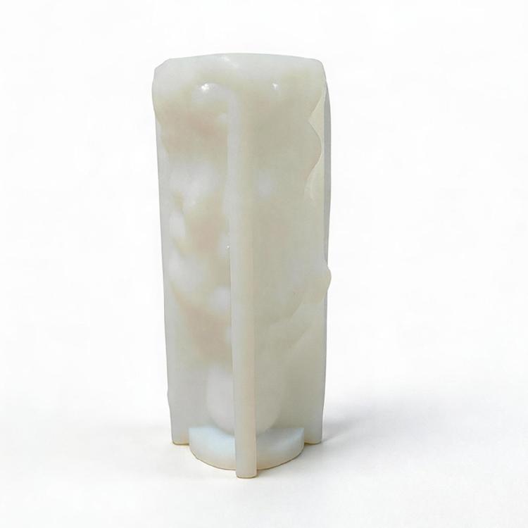 3D Prayer Figure Silicone Mold Religious Candle Making Mold for Resin Casting Candle Soap Projects and Decorative Craft