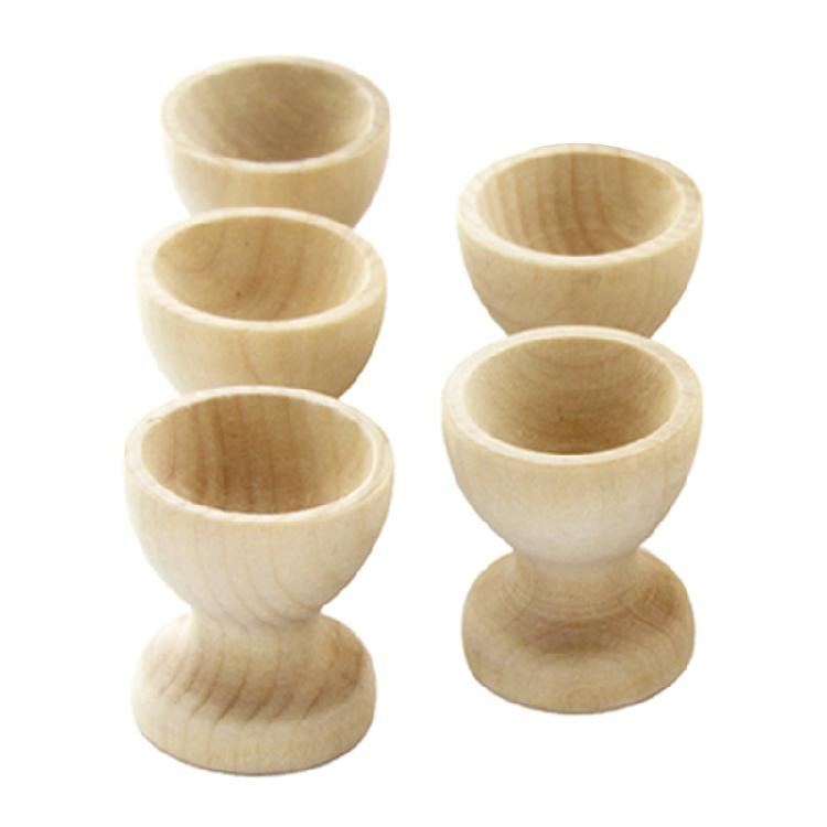 

5 Pcs/Set Easter Egg Cups Stands Tabletop Displays Cups Montessori Materials 1