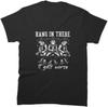 Funny Hang In There It Gets Worse Frog Cowboy Graphic T-Shirt Unisex 100% Cotton Crew Neck Short Sleeve Casual Tee