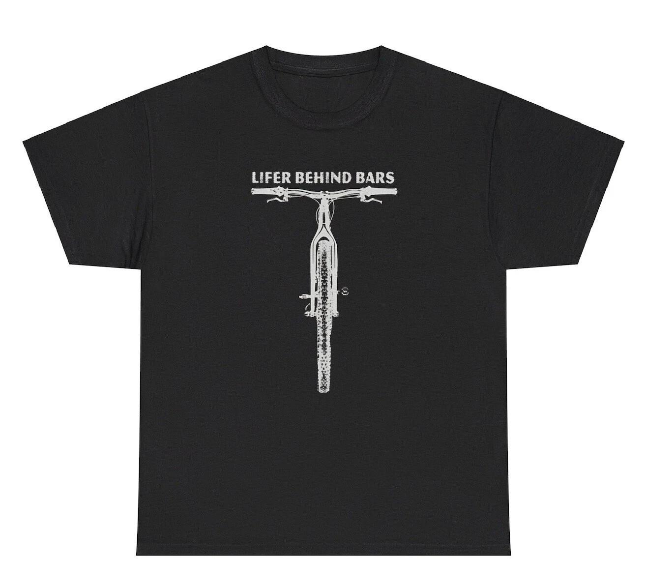 Life Behind Bars T Shirt Funny Sarcastic Sayings Motorcycle Biker Joke Humor Tee XL