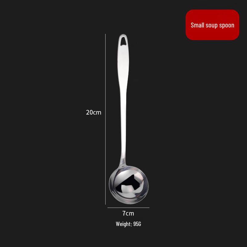 Zhi Shi Stainless Steel Long Handle Soup Ladle