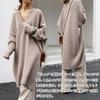 Solid Knit Long Sleeve Loose Perfect for and Plus Sizes and Elegant [xppe] Women's Sweater, Dress, Fit, Spring, Autumn, Winter, Warm, Available,
