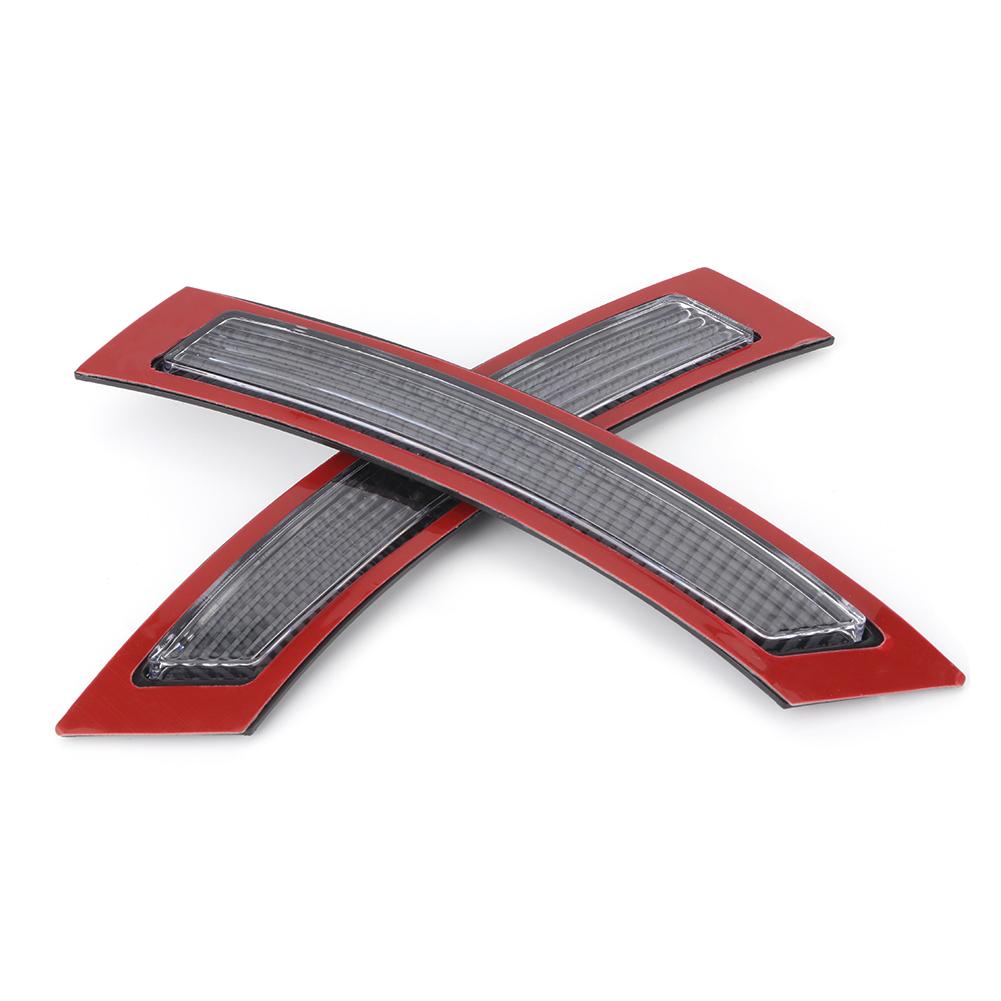 2pcs Car Front Bumper Reflector Lights Side Marker Lamp Fit for E92 E93 2007 2012