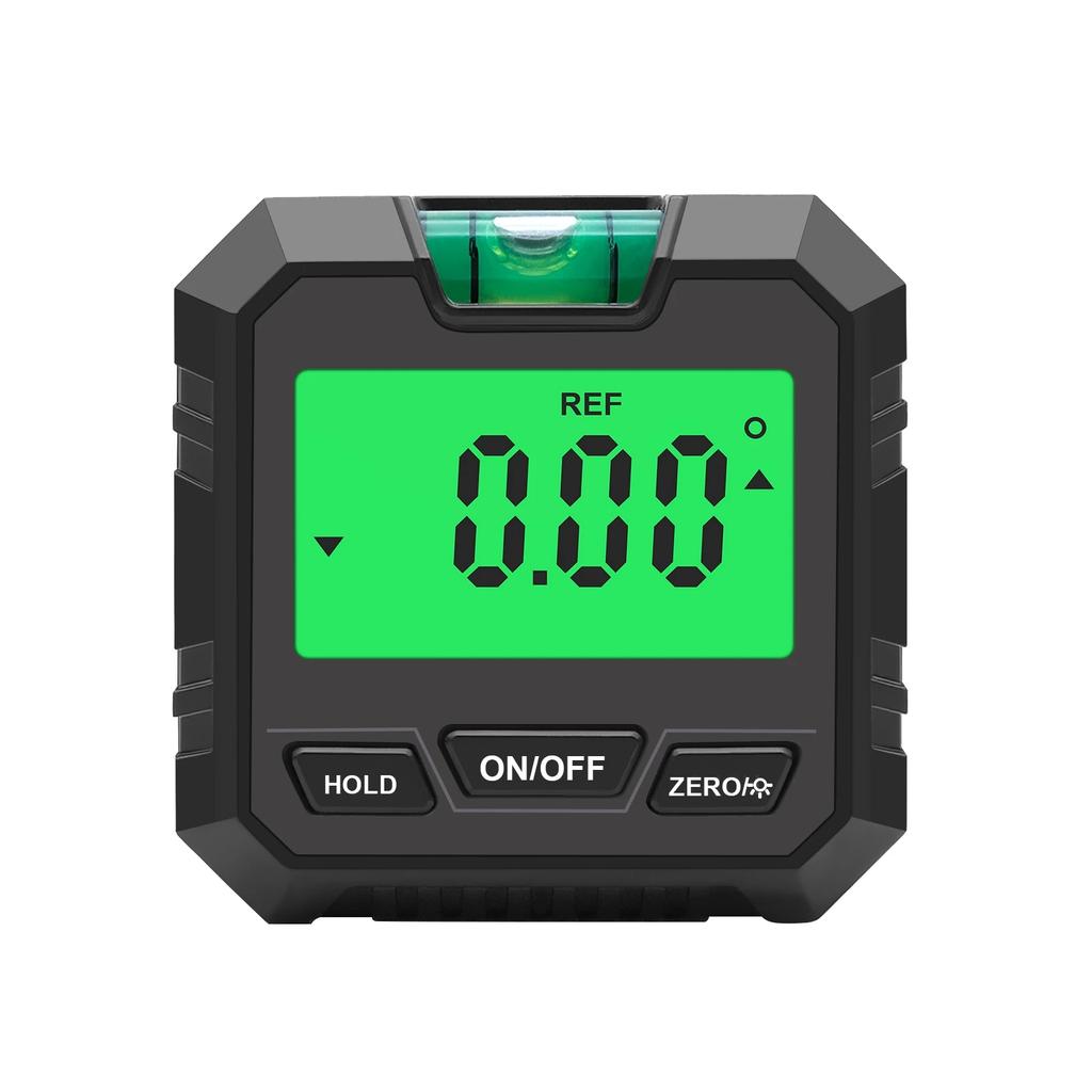 Magnetic Digital Level Box 360 Degree Angle Finder Protractor Inclinometer Goniometer 4x 90 Degree for Precision Measurement