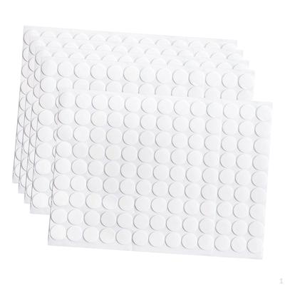 Furniture Pads 0.5 Inch Diameter Protection Round High Performance White Cushioning Spacer EVA