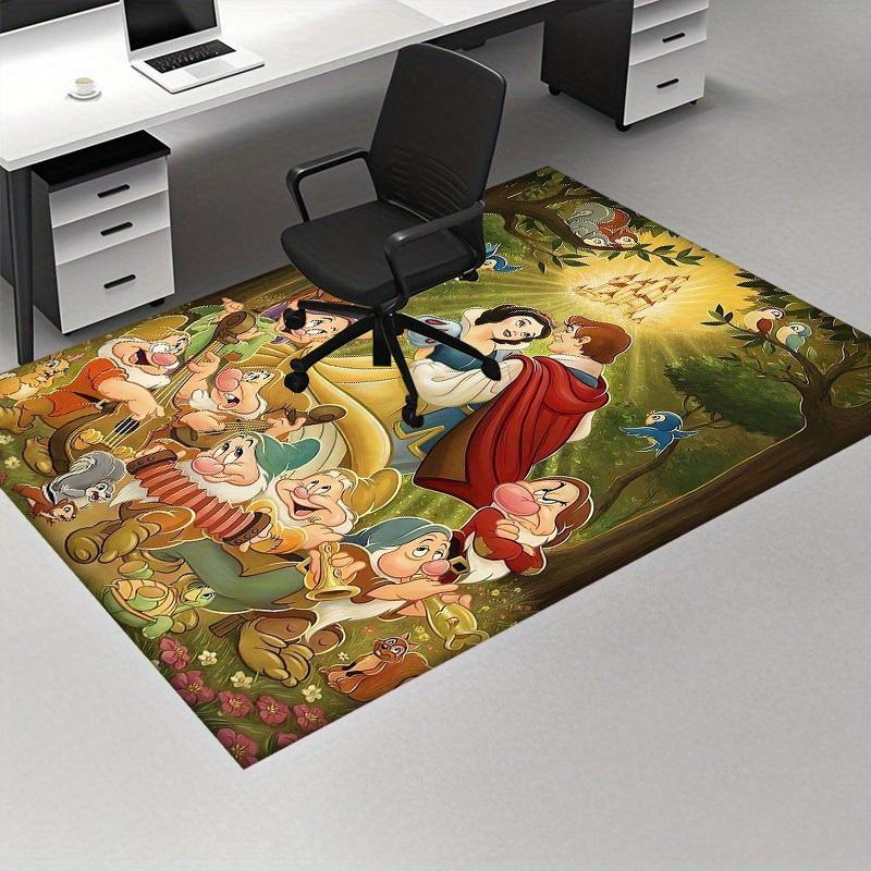 1pc, Snow White and the Seven Dwarfs Area Rug - Home Decor, Gift for Friends, Living Room, Office Carpet, Outdoor RugP002