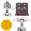 Perfect Hole Puncher Concealed Hinge Hole Template Drill Guide Locator  Professional Use