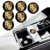 Car Lock Keyhole Stickers Door Lock Protect Car 3D Stickers For Boxster Cayenne Panamera Macan Cayman 911 918 996 917 991