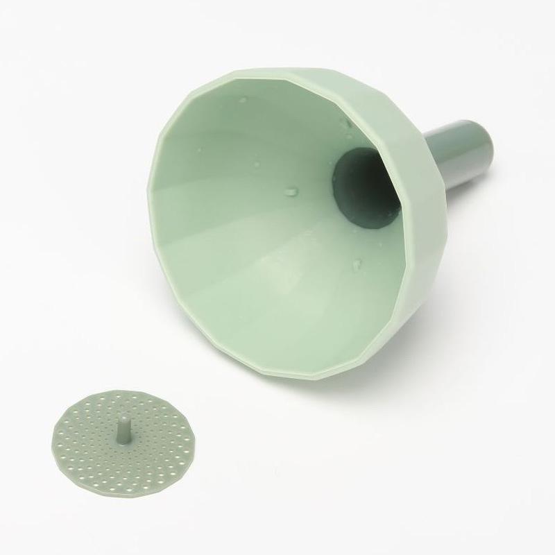 Mini Funnel Home Liquid Dispensing Kitchen Tools Cooking Assistant Oil Spill Filter Large Diameter Pour Wine Separation