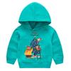 Vánoce Nový rok kreslené jaro a podzim Dětský svetr s kapucí s potiskem pro chlapce a dívky ležérní topy s mikinou